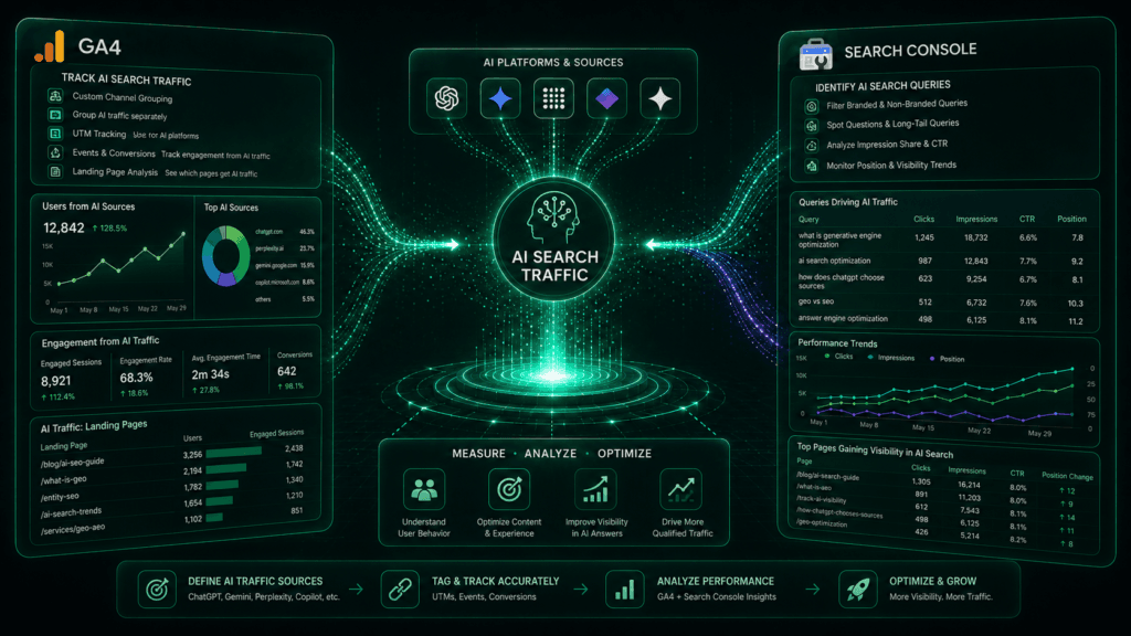 How to measure AI search traffic